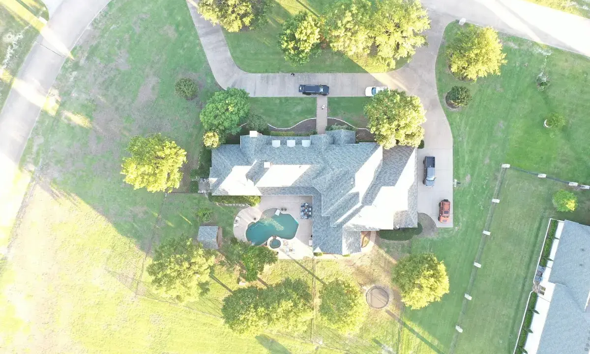 New shingle roof installation on a home in Antis